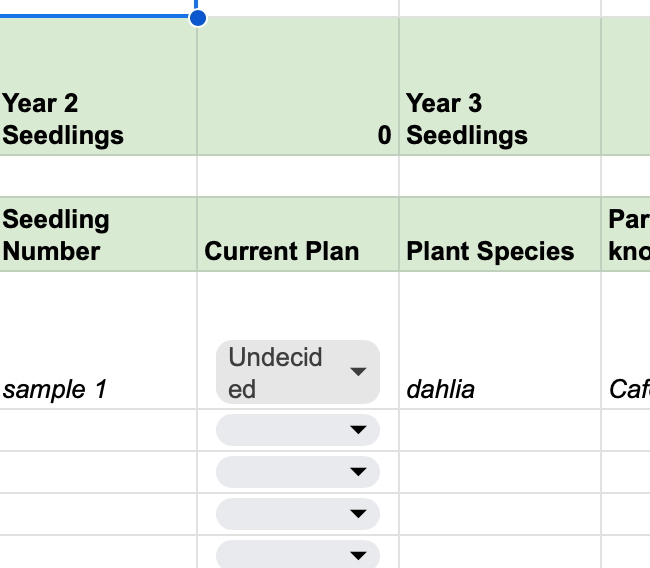 Digital Seedling Tracker